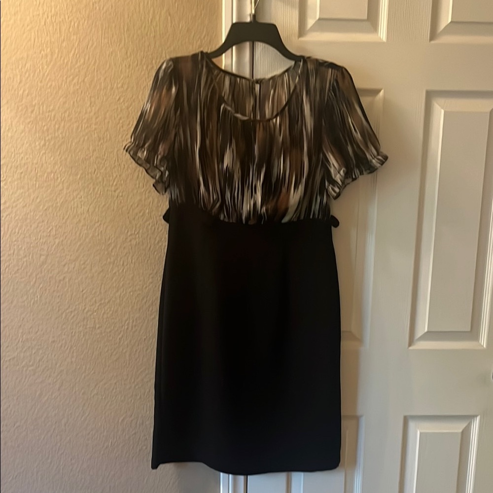 Connected Black and Brown Women's Dress